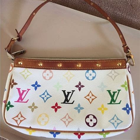 louis vuitton w bag|white rainbow louis vuitton bag.